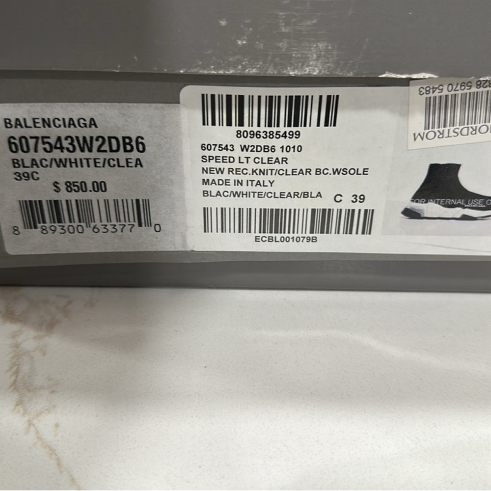 Balenciaga Women's Black Sneakers - Picture 2 of 7